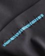 Felpa Uomo Calvin Klein Color Embossed Logo Zip Nero Supply