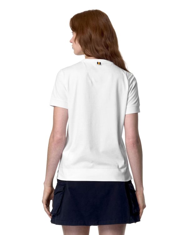 T-Shirt Donna K-Way Emel Bianco Discount