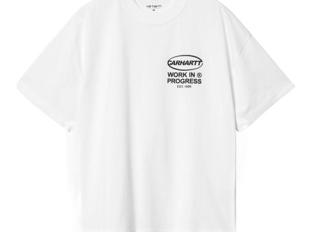 Carhartt Wip Body Of Work T-Shirt White-Black Discount