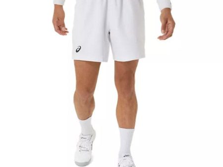 Asics Court 7 Inch Short Mens White For Sale