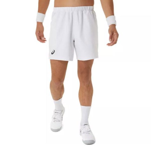 Asics Court 7 Inch Short Mens White For Sale