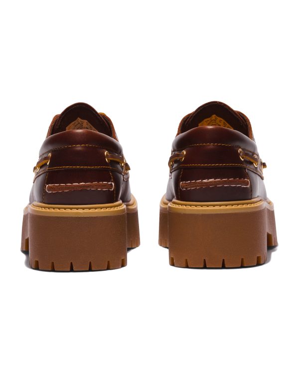 Timberland Stone Street Boat Shoe Rootbeer For Cheap