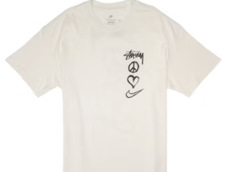 T-Shirt Nike® x Stüssy® Peace Love Swooch Discount