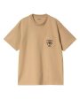 Carhartt Wip Fragments Pocket T-Shirt Dusty Hamilton Brown Online Hot Sale