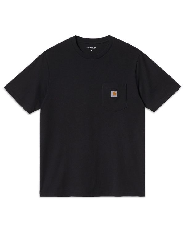 T-Shirt Carhartt Wip Pocket Tee Nero Sale