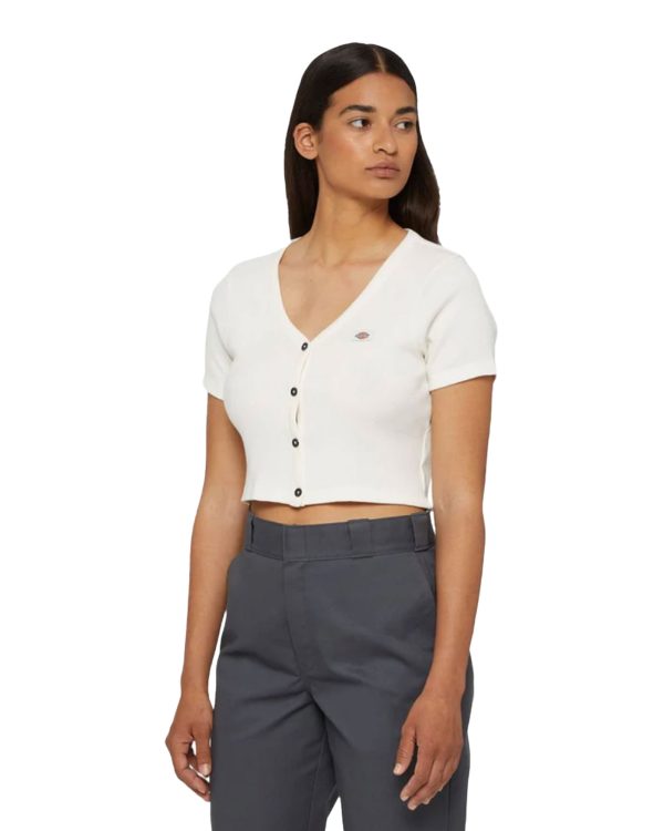 T-Shirt Donna Dickies Emporia Cardigan Cloud Online Sale