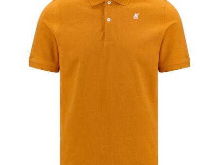 Polo Uomo K-Way Vinnie Orange Md Online Hot Sale