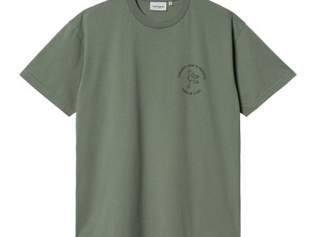 Carhartt Wip Stamp Tee Duck Green Sale