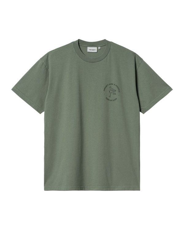 Carhartt Wip Stamp Tee Duck Green Sale