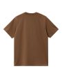 Carhartt Wip American Script T-shirt Lumber Hot on Sale