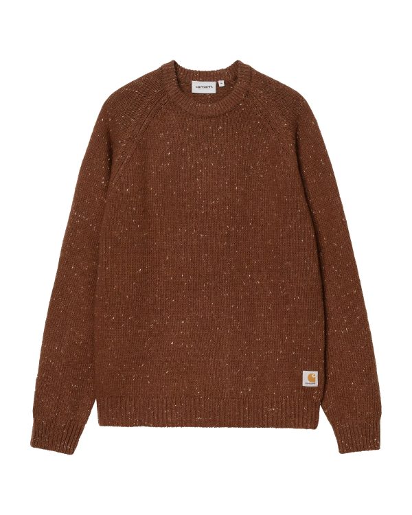 Carhartt Wip Anglistic Sweater Speckled Offroad Online Sale