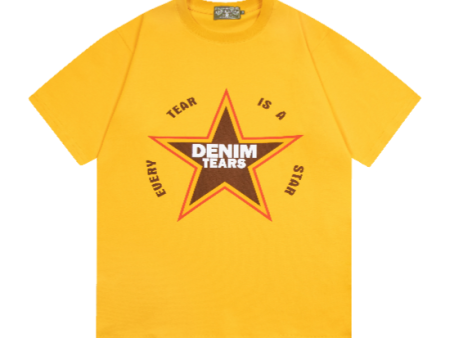 T-Shirt Denim Tears Every Tears Is A Star ® Hot on Sale