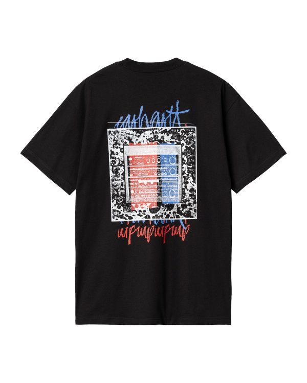 Carhartt Wip Stereo Tee Black For Sale