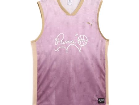 Canotta Donna Puma x Sophia Chang Rosa Beige Fashion