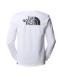 The North Face L-S Easy Tee Bianco Online Sale