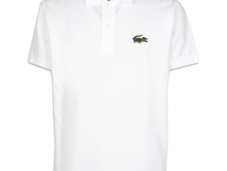 Polo Lacoste x Netflix Lupin Bianco For Sale