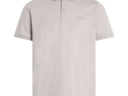 Polo Uomo Calvin Klein Smooth Cotton Slim Atmosphere on Sale