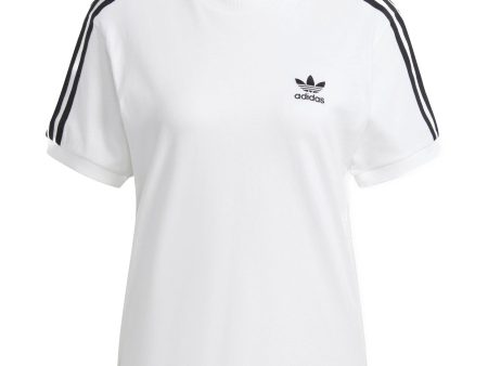 Adidas Originals 3 Stripes T-shirt Bianco Online