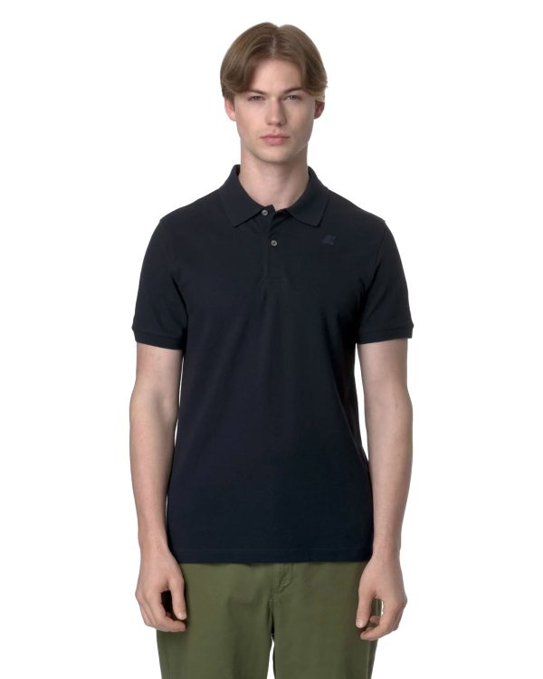 Polo Uomo K-Way Amedee Blue Depth Sale