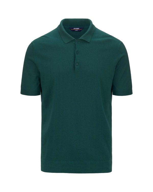 Polo Uomo K-Way Pleyne Green Dk Cheap