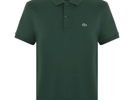 Polo Uomo Lacoste Pima verde For Discount