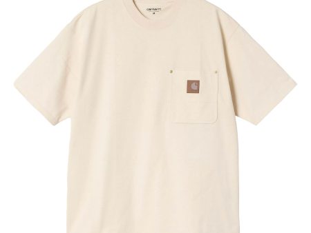 Carhartt Wip Eldon Pocket T-Shirt Natural Hot on Sale