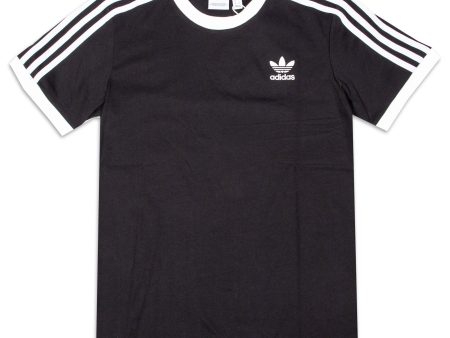 T-Shirt Adidas 3-Stripes Tee Nero Bianco Online Sale