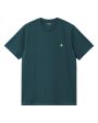 Carhartt Wip Chase T-shirt Duck Blue-Gold For Cheap