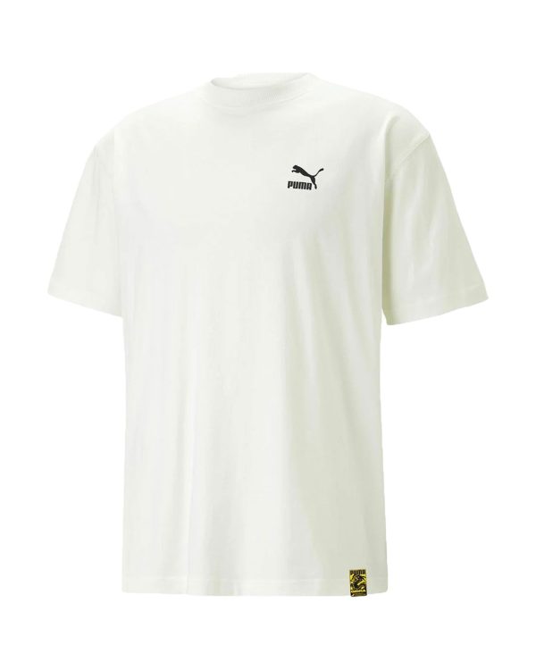 Puma x Staple T-shirt Warm White on Sale