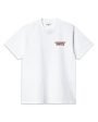 Carhartt Wip Car Repair T-shirt Bianco For Cheap