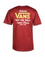 Vans Holder T-shirt Bordeaux Sale