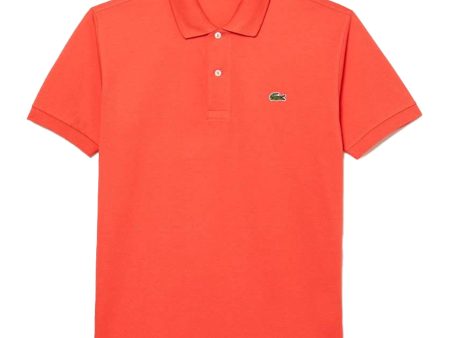 Polo Uomo Lacoste L.12.12 Arancione Discount