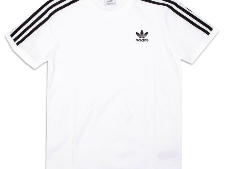 T-Shirt Adidas 3-Stripes Tee Bianco Discount