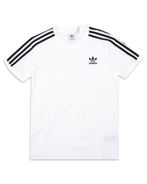 T-Shirt Adidas 3-Stripes Tee Bianco Discount