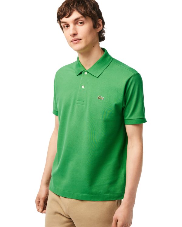 Polo Uomo Lacoste L.12.12 Verde Chiaro Online Sale