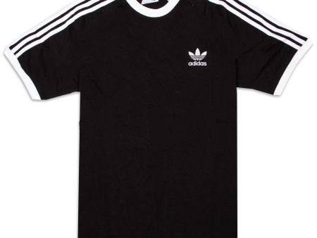 T-Shirt Uomo Adidas 3 Stripes Nero Sale