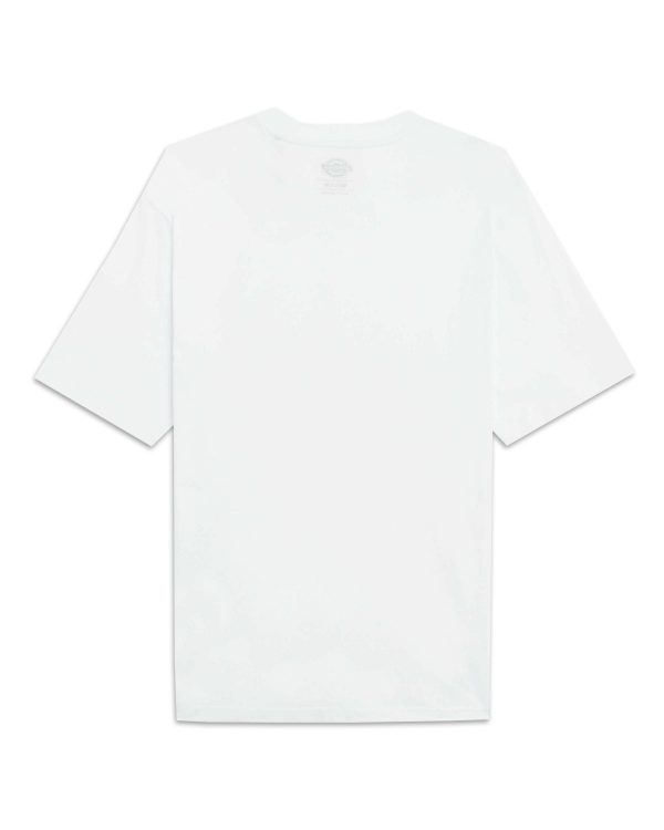 Dickies Mapleton T-shirt Bianco Hot on Sale