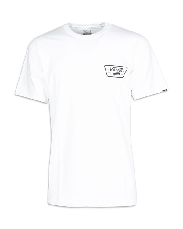 Vans Full Patch Back Ss Tee White Online