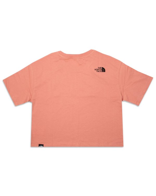 T-Shirt Crop Donna The North Face Rosa Sale