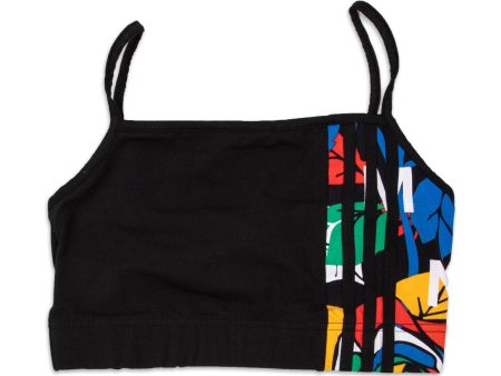 Adidas Crop Top Donna Nero Cheap