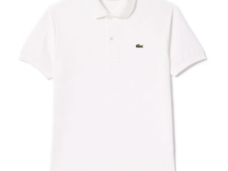 Polo Uomo Lacoste Pima Bianca Online Hot Sale