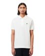 Polo Uomo Lacoste Pima Bianca Online Hot Sale