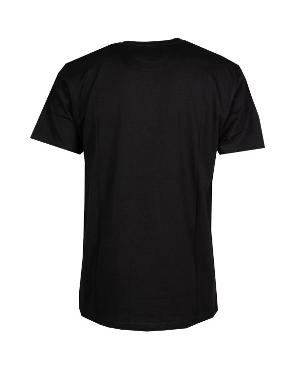 Vans Left Chest Logo Tee Nero For Sale