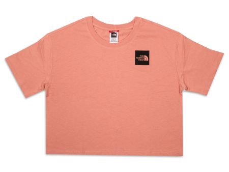 T-Shirt Crop Donna The North Face Rosa Sale