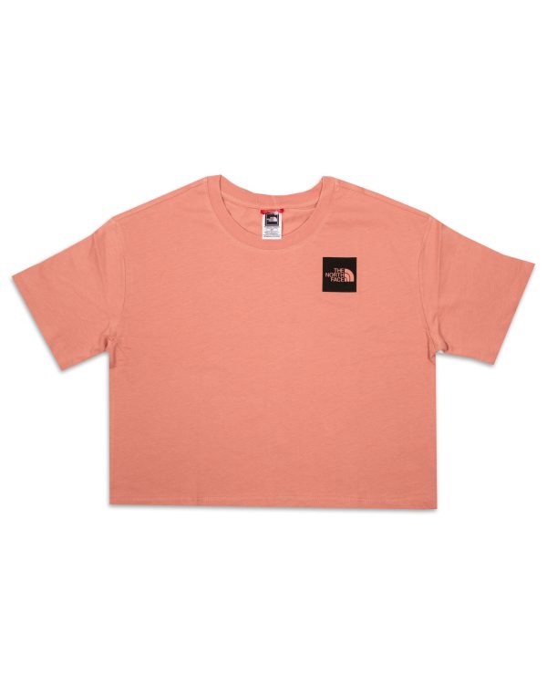 T-Shirt Crop Donna The North Face Rosa Sale