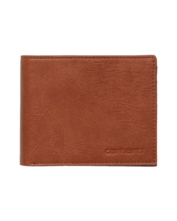 Carhartt Wip Card Wallet Cognac Supply