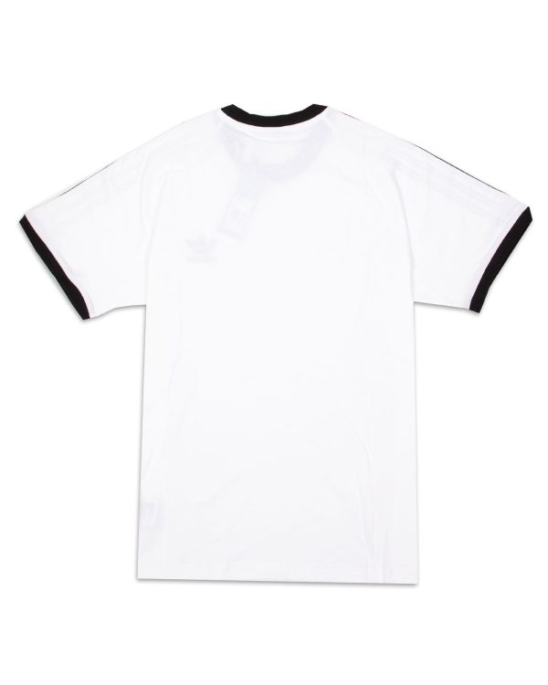 T-Shirt Uomo Adidas 3 Stripes Bianco Hot on Sale