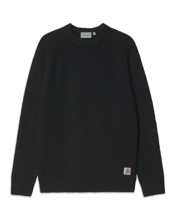 Carhartt Anglistic Sweater Nero Fashion