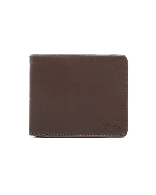 Portafogli Vans Drop V Bifold Wallet Marrone Online now