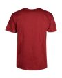 Vans Off The Wall Graphic T-shirt Bordeaux Online Sale